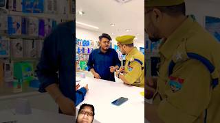 Police VS Blackmailer😆😆 comedy funny fun iphone ytshorts youtubeshorts police shorts 😆😆 [upl. by Adnak]