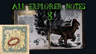 How To Find All Explorer Notes On The Island  Ark Survival Evolved  Part 8 [upl. by Lanae]