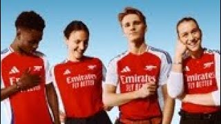 Arsenal Home Kit for 202425 Season [upl. by Anelam]