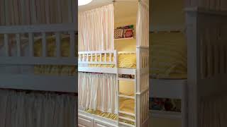 Explore Latest Bunk Bed Curtains  DIY Curtain Ideas  shortvideo youtubeshorts [upl. by Winsor]