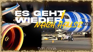 ES GEHT WIEDER NACH HAUSE  a330neo Buisness Class [upl. by Nonnad]