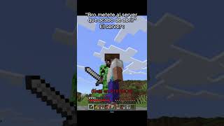 SERVIDOR de ATERNOS minecraft maicraf minecraftmemes maicraft memes maicra minecraftmeme [upl. by Odele]