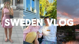 SWEDEN VLOG  Midsommar celebrations Swedish snacks and exploring Stockholm [upl. by Aimahc737]