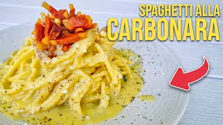 How to Make SPAGHETTI alla CARBONARA Like a Roman Best Recipe on Youtube [upl. by Ahslek]