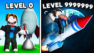 LOGGY BUILT A SUPER ROCKET TO GO TO SPACE  ROBLOX [upl. by Aneeled]