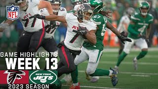 Atlanta Falcons vs New York Jets Game Highlights  NFL 2023 Week 13 [upl. by Maddi194]