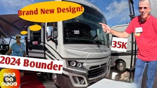 💥Wow💥 Bounder Reboot Brand New For 2024 Fleetwood Bounder 35K [upl. by Kampmann]