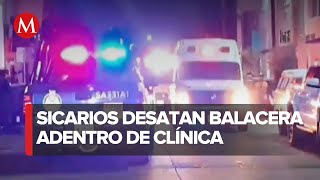 Atentado en clínica de Culiacán deja cuatro muertos [upl. by Brigitta]