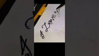 handlettering letteringlove masterhandwriting shorts viral [upl. by Atnamas]