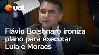 Flávio Bolsonaro sobre plano para executar Lula e Moraes Quem nunca teve vontade de matar alguém [upl. by Modern]