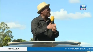 LIVE KUTOKA MTWARA RAIS MAGUFULI AKIZUNGUMZA NA WANANCHI [upl. by Elyse]