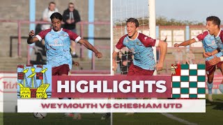 Highlights  Weymouth 11 Chesham United [upl. by Annoj]