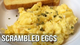 How to Make the Perfect Cheesy Scrambled Eggs [upl. by Nahtanohj]