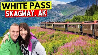 ALASKA CRUISE White Pass Summit Rail amp Bus Excursion Skagway [upl. by Lourdes]