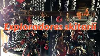 JoyToy Warhammer 40K Adeptus Mechanicus Skitarii Rangers revisión en español [upl. by Amaj]