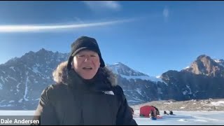 Astrobiologist Dale Anderson Webcast From lake Untersee Antarctica [upl. by Elitnahc308]