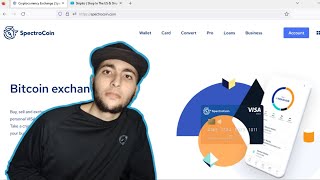 شرح طلب بطاقة فيزا كارد سبيكتروكوين تدعم جميع الدول العربية Spectrocoin [upl. by Cramer]