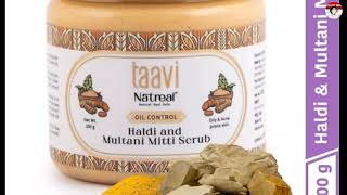 Skin Brightening Scrub Multani mitti amp Haldi Natural Scrub for reduce Acne amp Minimize pores [upl. by Otsenre]