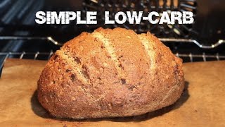 Einfaches LowCarb Brot ohne Hefe und glutenfrei [upl. by Eugenle]