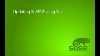 SuSE 12  SLES  Updates with YAST [upl. by Atnwahs]