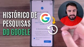 COMO VER O HISTÓRICO DE PESQUISAS DO GOOGLE PELO CELULAR [upl. by Cykana]