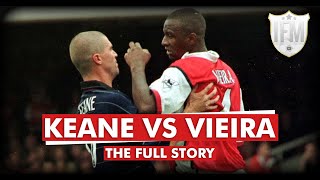 Keane vs Vieira The Tunnel Incident That Defined a Rivalry [upl. by Altheta]