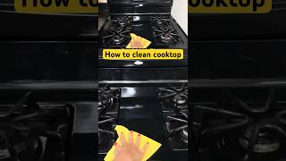 How to Make Your Cooktop Shine Cleaning Tips amp Tricks cleaning hacksclorox cleaner cleaning [upl. by Hadwyn]