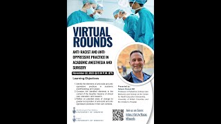 Virtual Joint Rounds Department of Anesthesiology amp Pain Medicine amp Department of Surgery [upl. by Jakob]