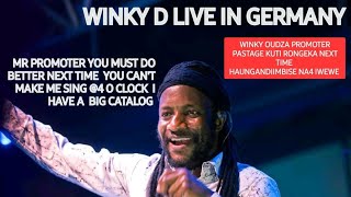 WINKY D LIVE IN GERMANY ICONIC PERFOMANCE [upl. by Violante]