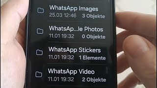 Wo werden whatsapp bilder auf samsung gespeichert [upl. by Ognimod617]