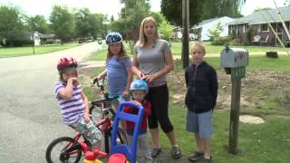 Brimfield Police Issue Free Ice Cream Tickets to Kids [upl. by Assenav91]