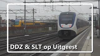 DDZ en SLT komen aan op station Uitgeest [upl. by Nwad]