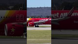 Vietjet Air A321neo departing Perth Airport [upl. by Nytsirt]