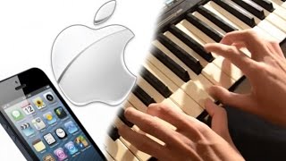 Рингтон айфона на пианино обучение  How to play IPhone theme on piano [upl. by Rie460]