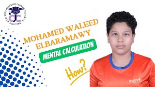 Watch our JTCC student Mohamed Waleed Elbaramawy demonstrate 1D20 Rows Mentally [upl. by Darwen188]