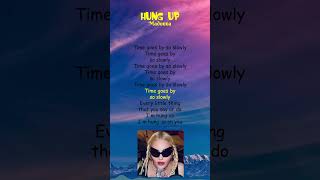 Madonna  Hung Up Lyrics shorts [upl. by Atauqal]