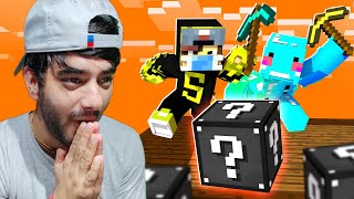 AI Lucky Block Race with Dreamboy [upl. by Nylodnarb907]