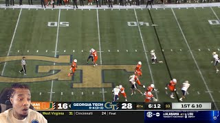 FlightReacts To 4 Miami vs Georgia Tech  Full Game Highlights  2024 Full Highlights [upl. by Maze508]