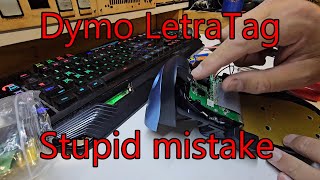 Dymo LetraTag Teardown because Im stupid [upl. by Stegman307]