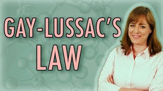 Chemistry GayLussacs Law Gas Laws with 2 example problems [upl. by Birkner]