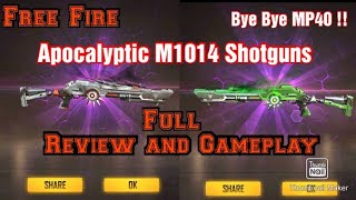 New Incubator M1014 Skin Review and Gameplay  Apocalyptic M1014  Garena Free FireGod DSR Gaming [upl. by Della776]