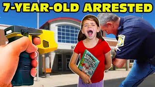 7Year Old Arrested At School For Bringing Ban Books To Class Original [upl. by Hoebart182]