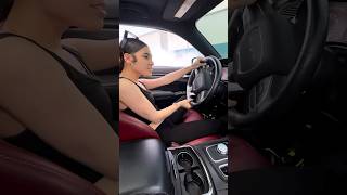 15yr Old Little Sister Slides My Hellcat😂🔥 viral car chrysler drifting trending shorts lit [upl. by Enimrac]