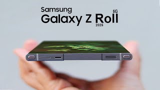 Galaxy Z Roll 5G  WOW Looks Stunning [upl. by Ahsoyek]