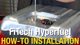 FiTech Hyperfuel Tank Pump Kit Installation  Eastwood [upl. by Alverta630]