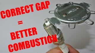 How to GAP a SPARK PLUG properly [upl. by Hollington]