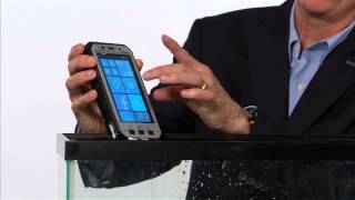 Panasonic Toughpad Rugged Handheld Tablets Submerged in Water [upl. by Holtz100]