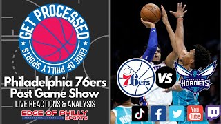 LIVE I Sixers vs Hornets Postgame Show I Reaction Takeaways amp Grades [upl. by Gentes]