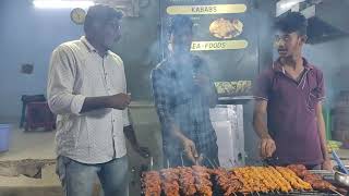 Eluru street foodNon veg HeavenChicken Kebab  Chicken Recipesyugundar vlogs [upl. by Kenlay615]