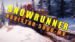 SnowRunner Navistar 5000MV review Thirsty McThirstFace [upl. by Curcio]